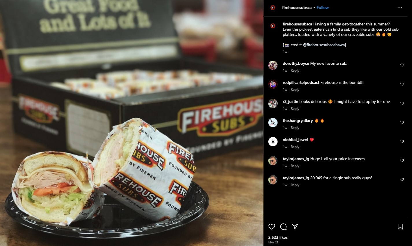 Catering Promo for Instagram